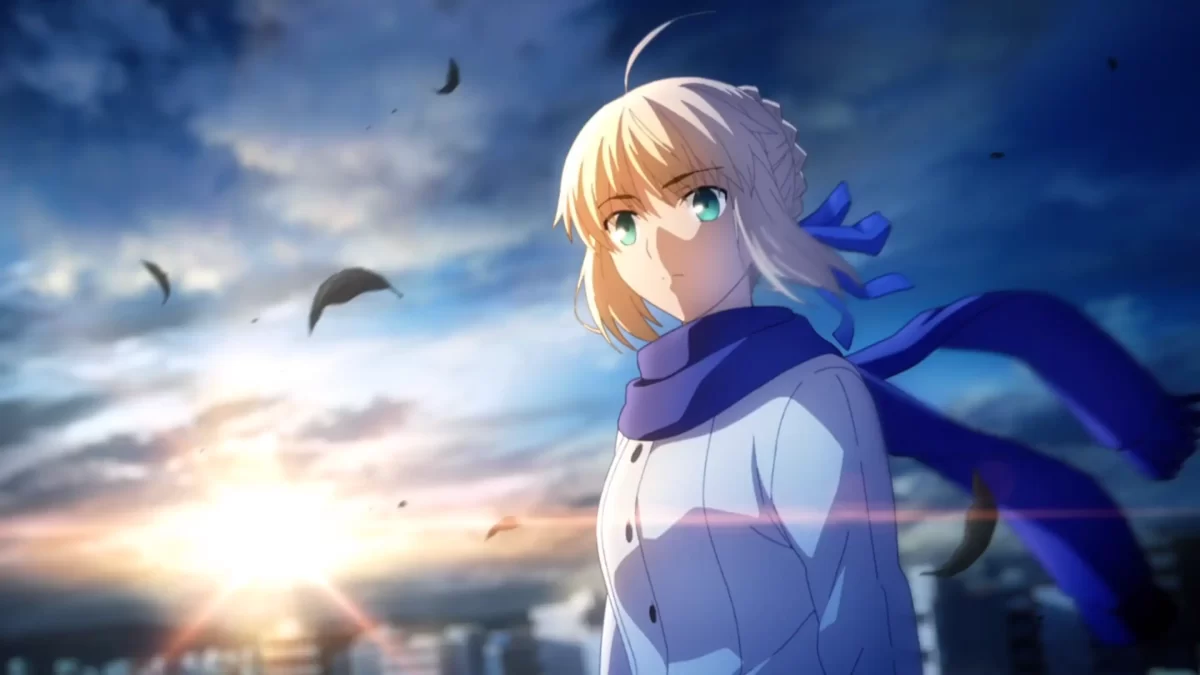 Saber Fate/Zero Cierre De Nota