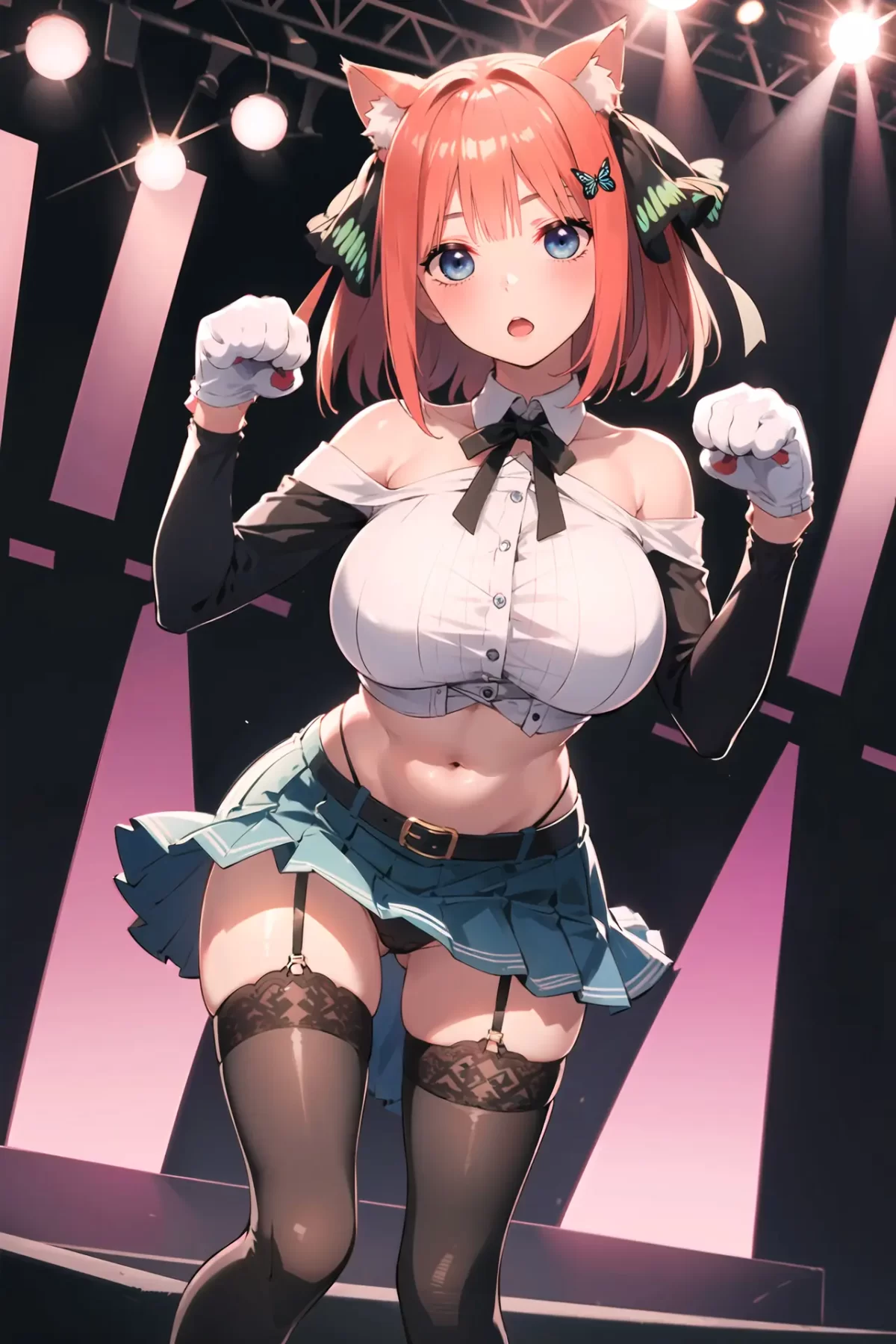 The Quintessential Quintuplets Nino Idol Neko