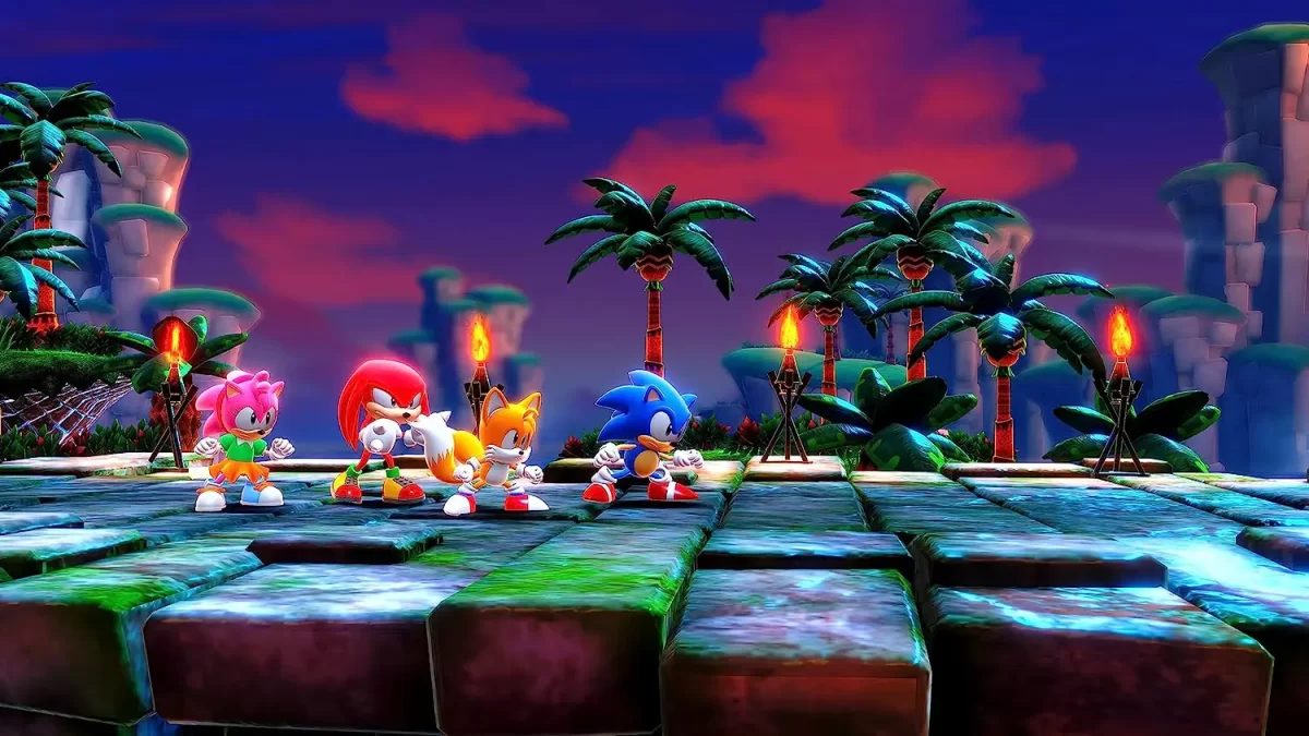 Sonic Superstars Apunto De Pelear Con Un Jefe