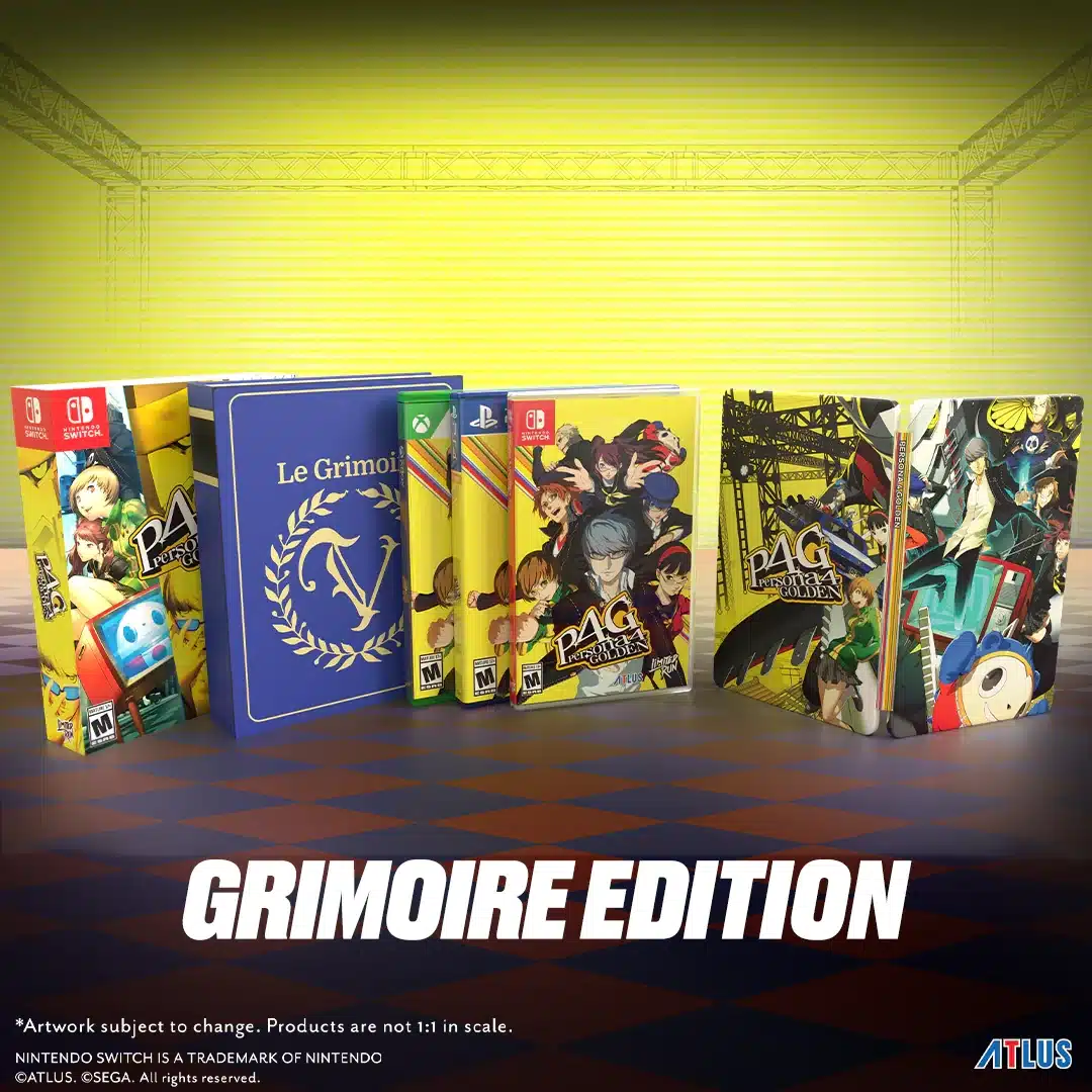 Persona 4 Golden La Grimoire Edition Visual 2