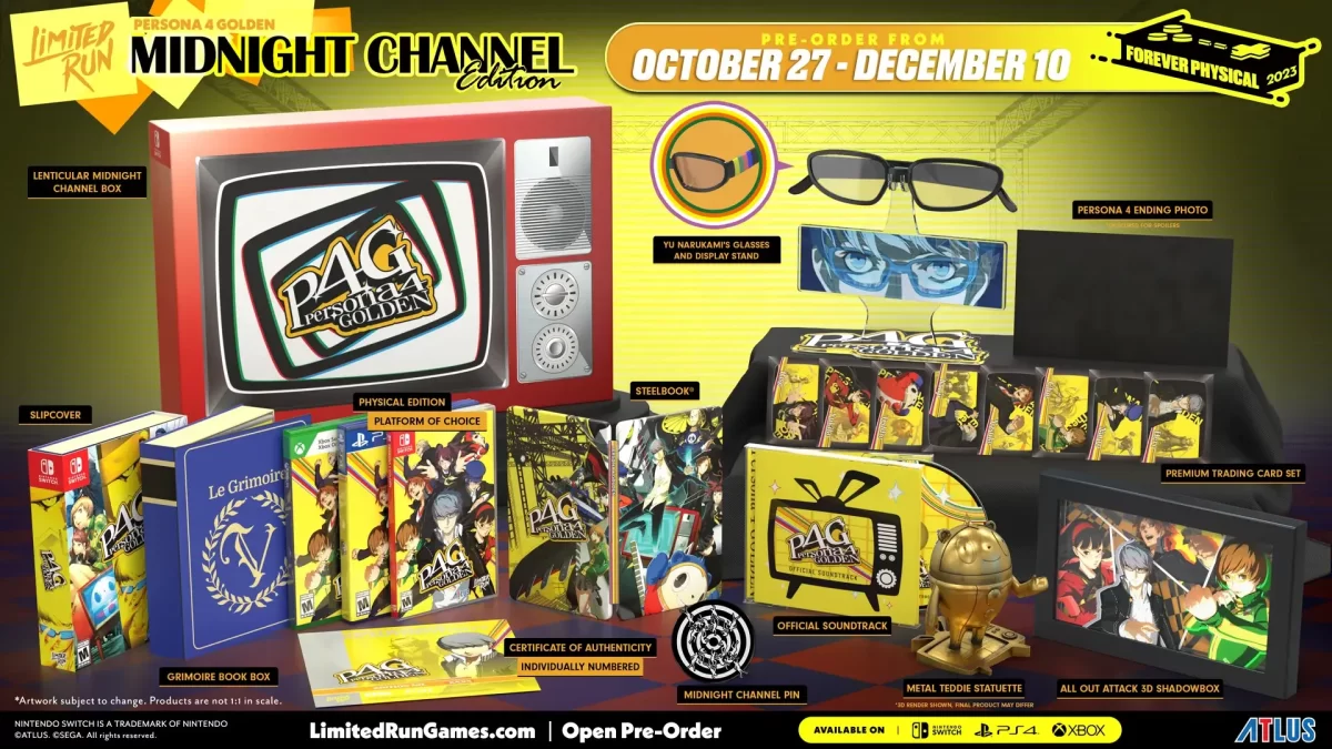 Persona 4 Golden Midnight Channel Edition Visual 1