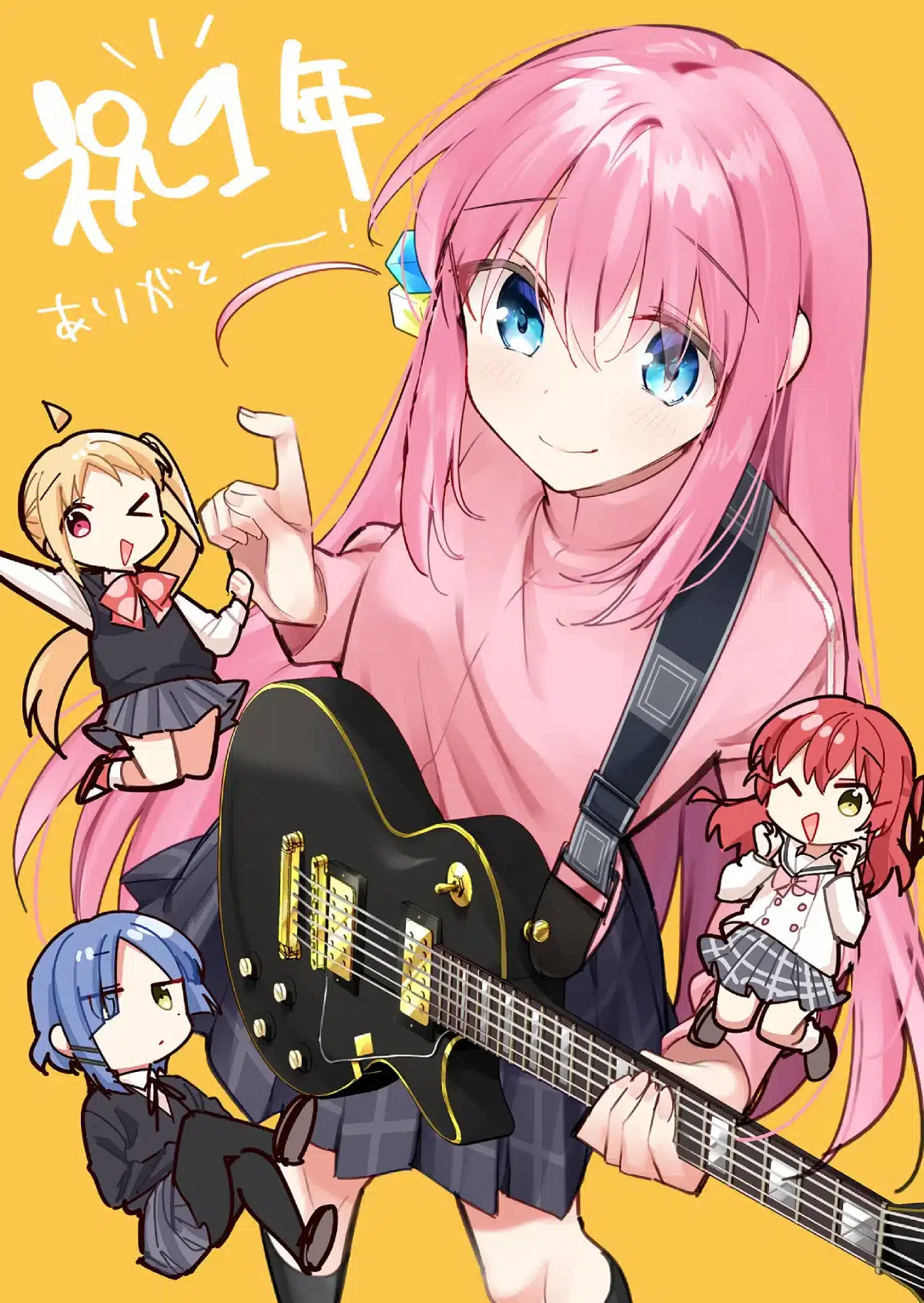 Bocchi The Rock Anime Aniversario