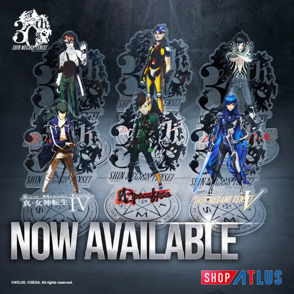 Stands Acrílicos De Shin Megami Tensei