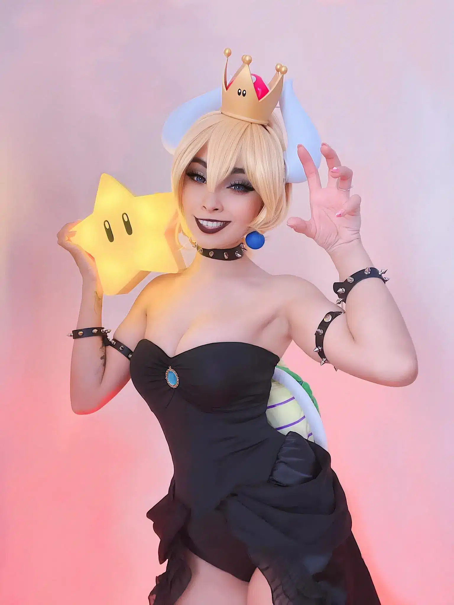 Super Mario Bros Cosplay De Bowsette Plasma Toda Su Cautivadora Pero Peligrosa Belleza 1