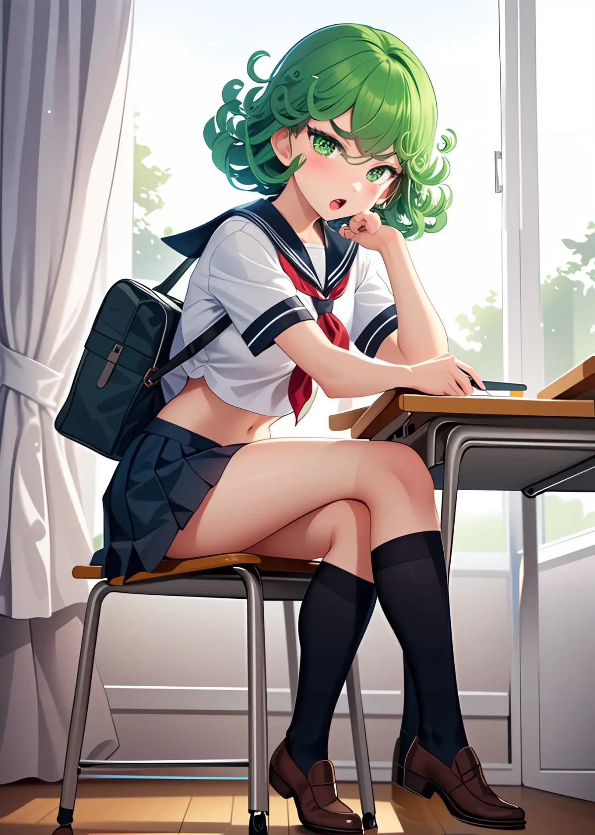 One Punch Man Tatsumaki Escolar 1