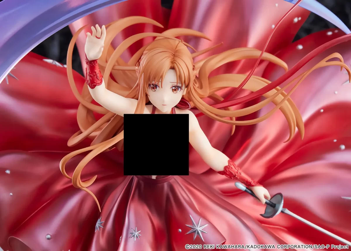 Sword Art Online: Asuna Luce Radiante En Maravillosa Figura