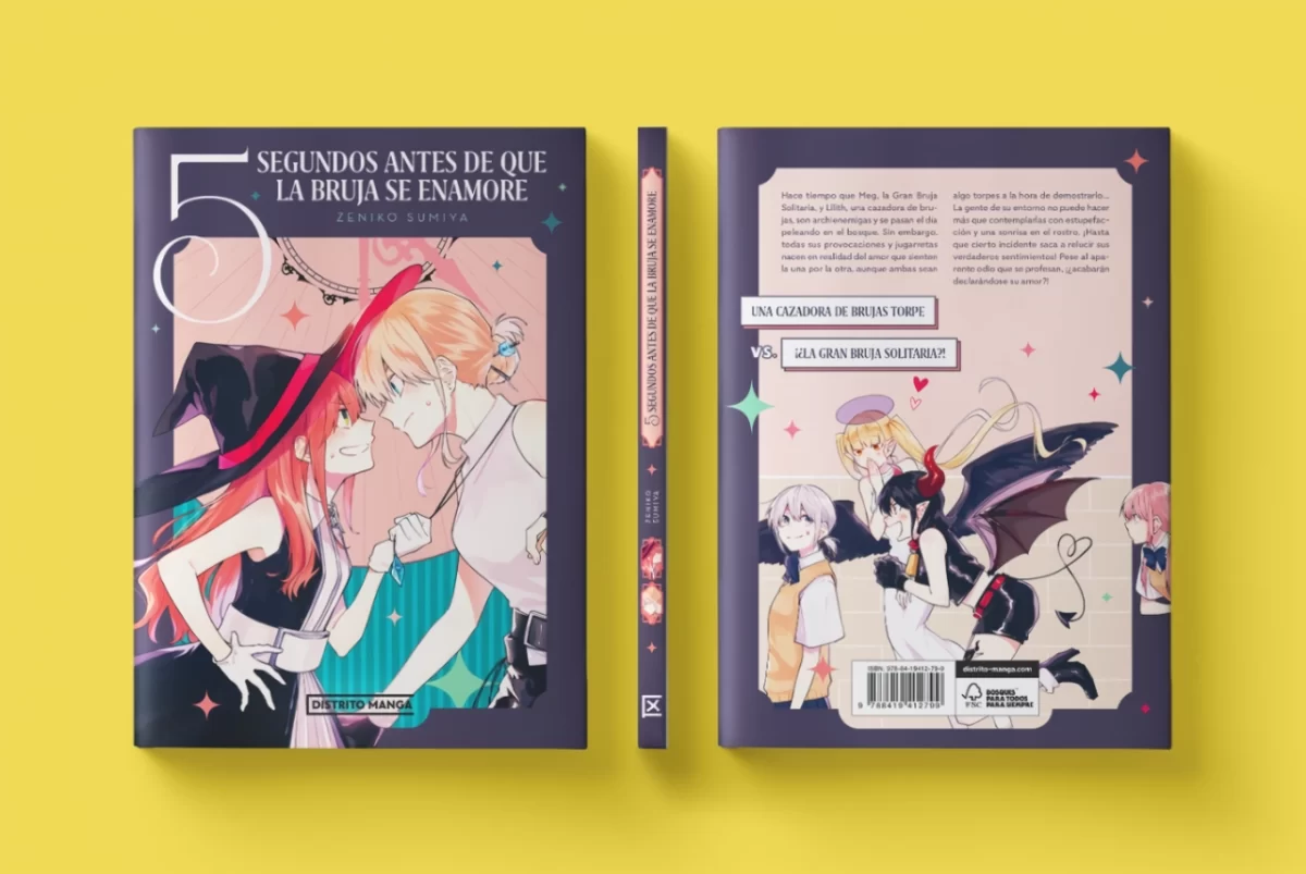 Distrito Manga: 5 Segundos Antes De Que La Bruja Se Enamore Llega A México