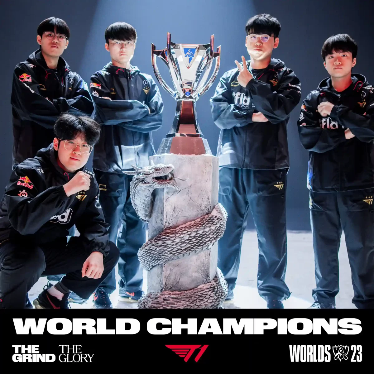 Worlds 2023 T1 Campeon Del Mundo 1