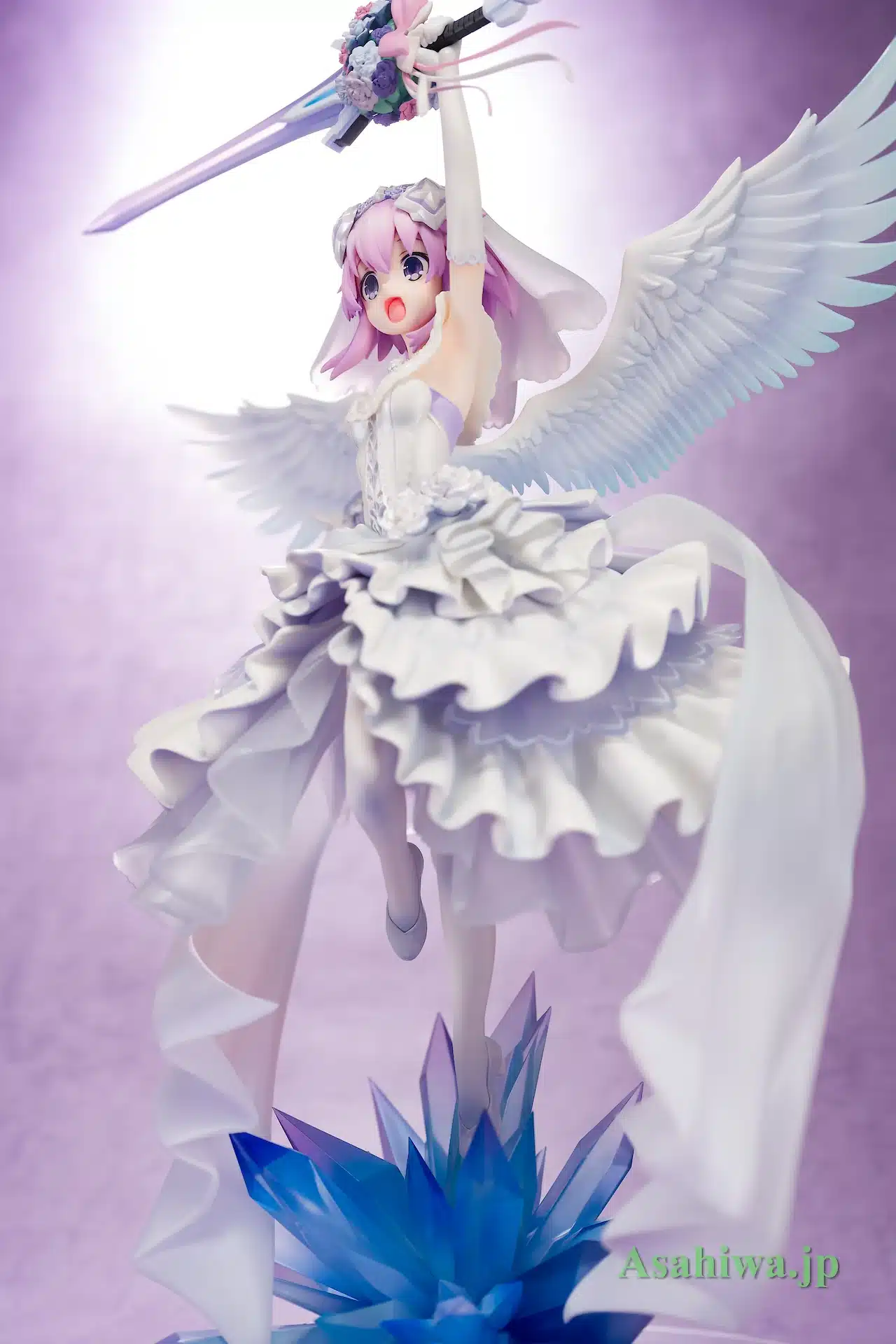 Neptune De Hyperdimension Neptunia Se Prepara Para Su Boda En Figura