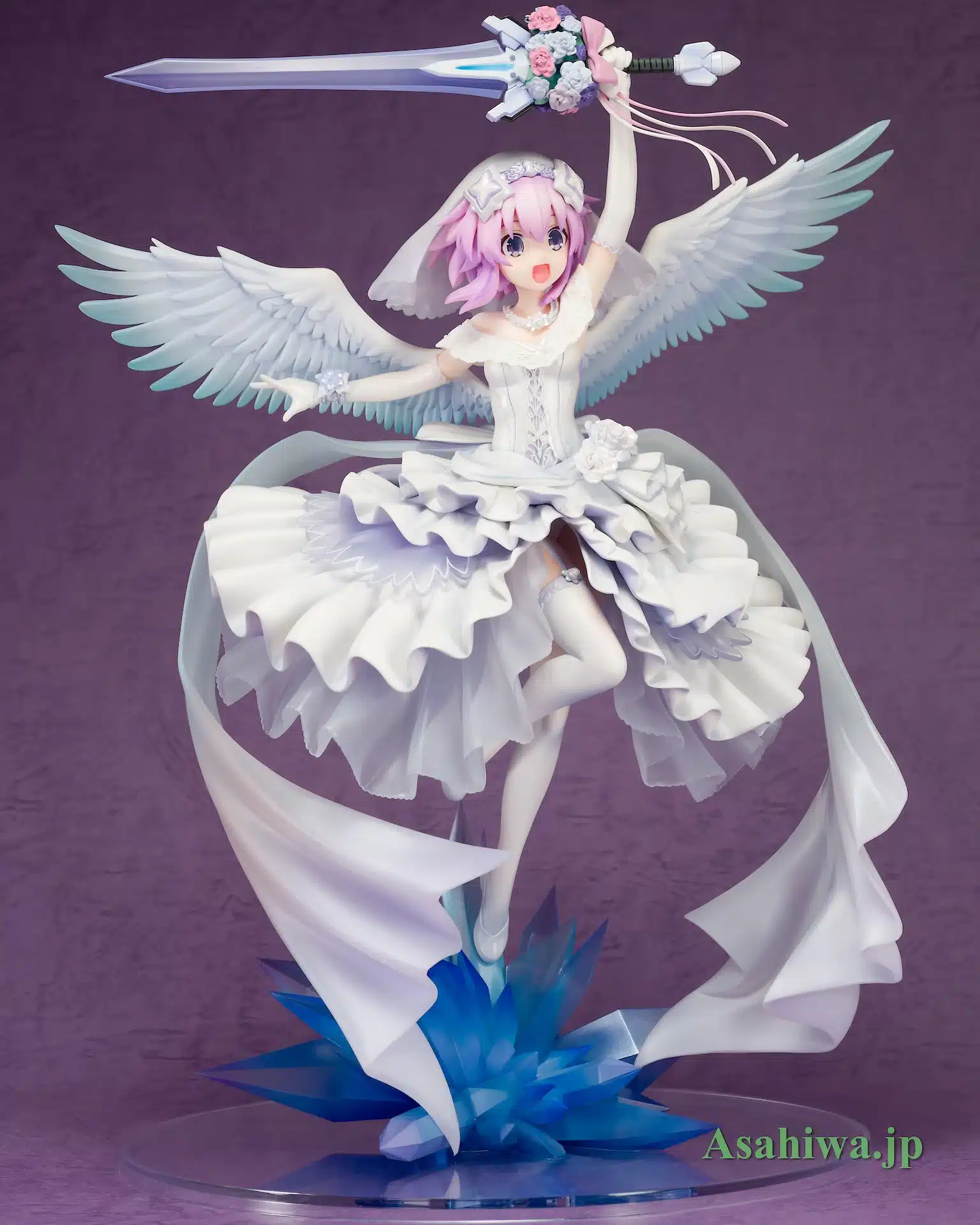 Neptune De Hyperdimension Neptunia Se Prepara Para Su Boda En Figura