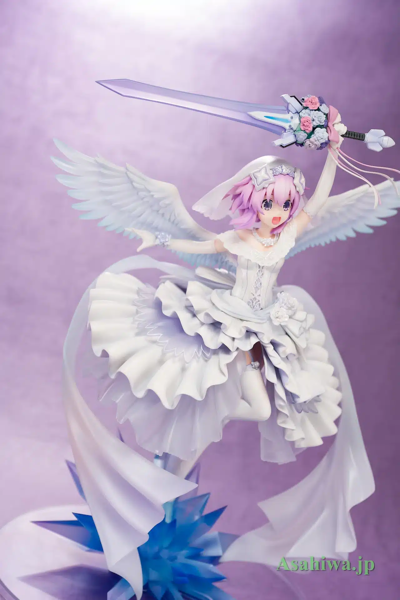 Neptune De Hyperdimension Neptunia Se Prepara Para Su Boda En Figura