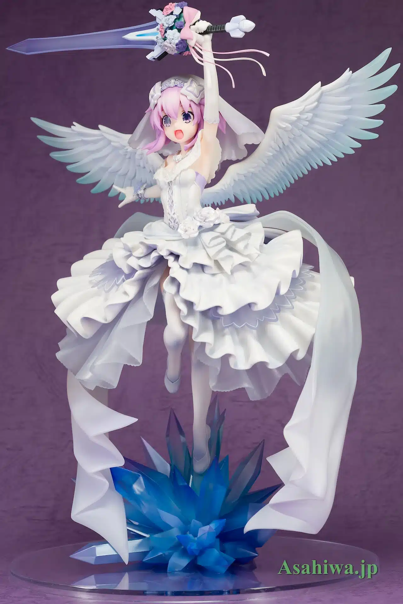 Neptune De Hyperdimension Neptunia Se Prepara Para Su Boda En Figura