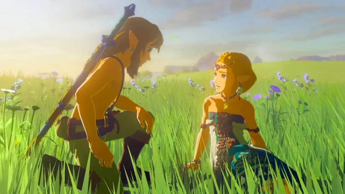 Link Y Zelda En Tears Of The Kingdom