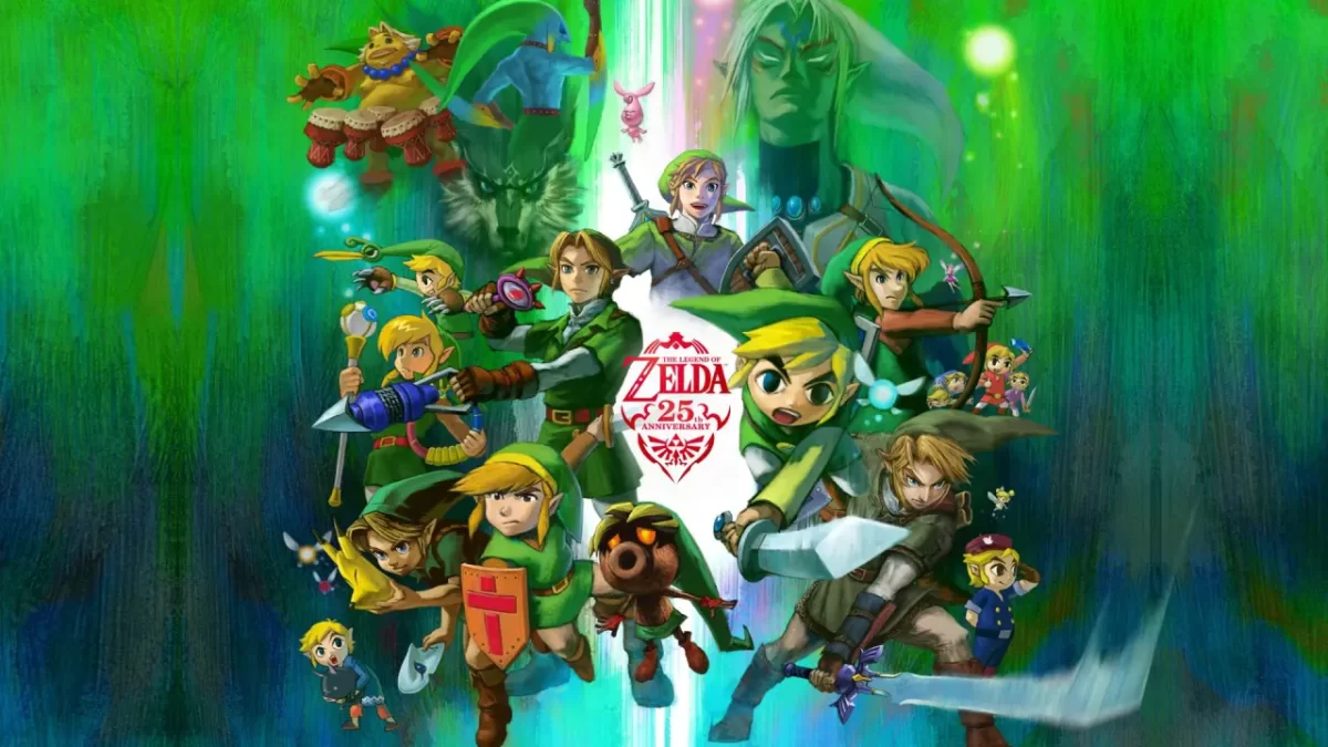 The Legend Of Zelda: Póster De Toda La Franquicia