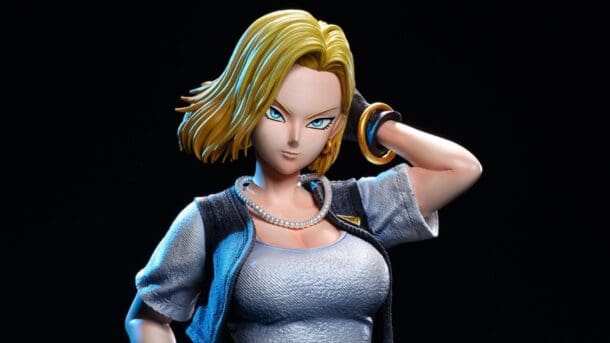 Dragon Ball: La Androide 18 vuelve en una fabulosa figura — Kudasai