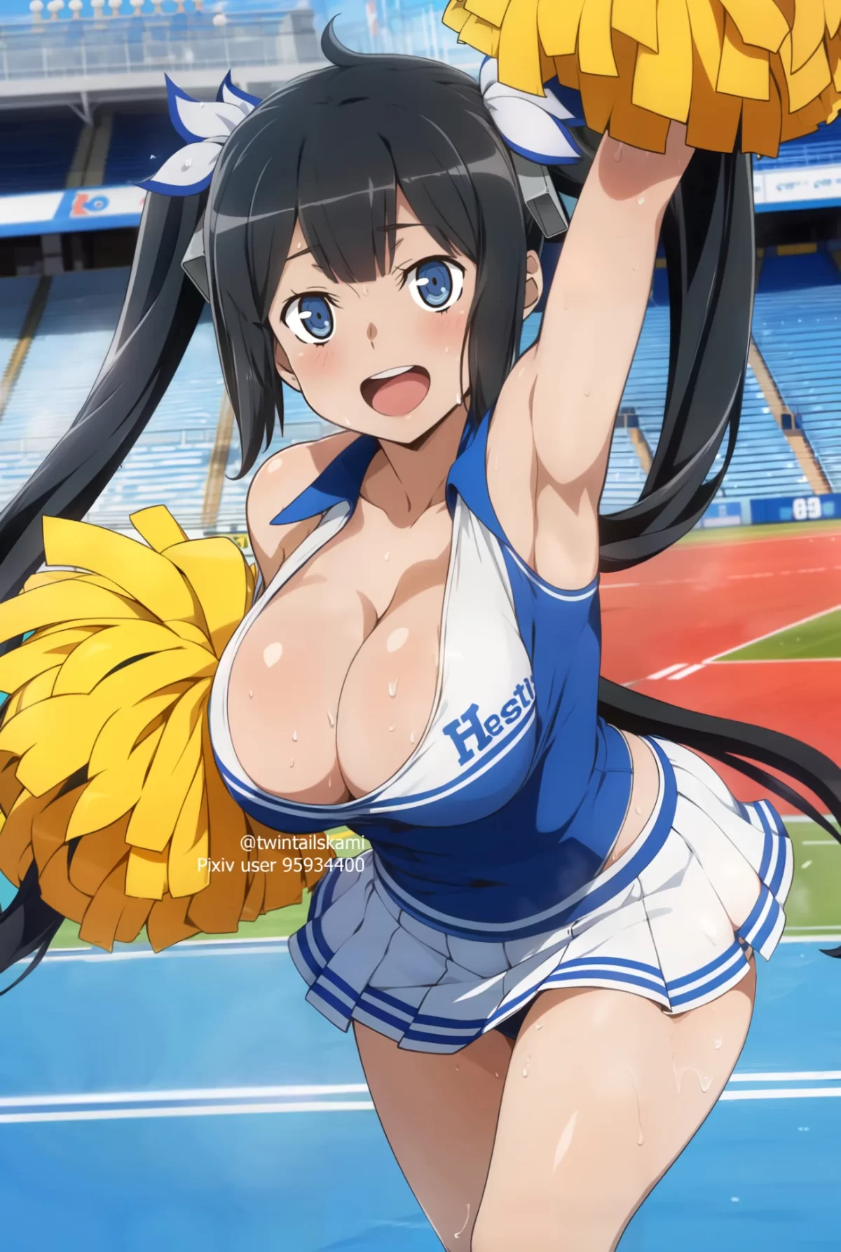 Danmachi Hestia Porrista 1