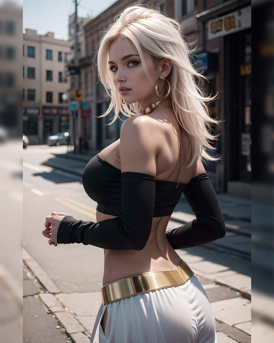 Dragon Ball Fighterz: Androide 21 Enamora Con Su Versión Realista En Fanarts