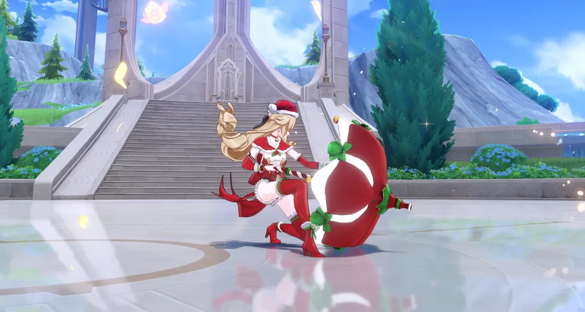 Genshin Impact: Celebra La Navidad Con Navia Gracias A Hermoso Mod