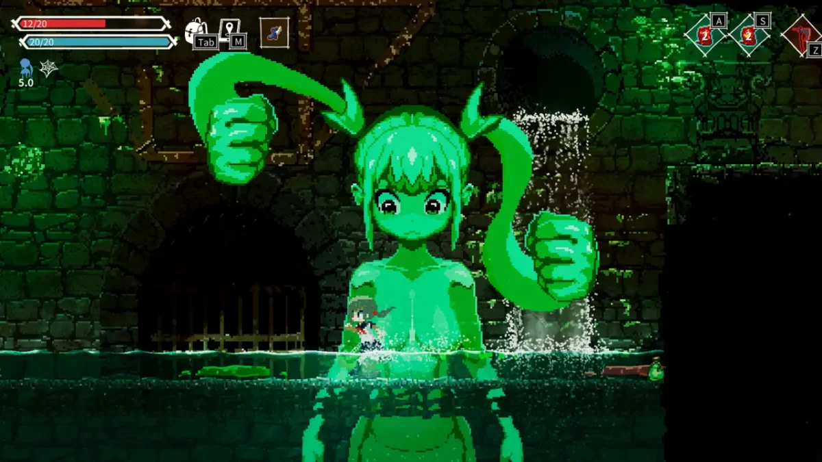 Lost Ruins Metroidvania - Slime Girl Boss