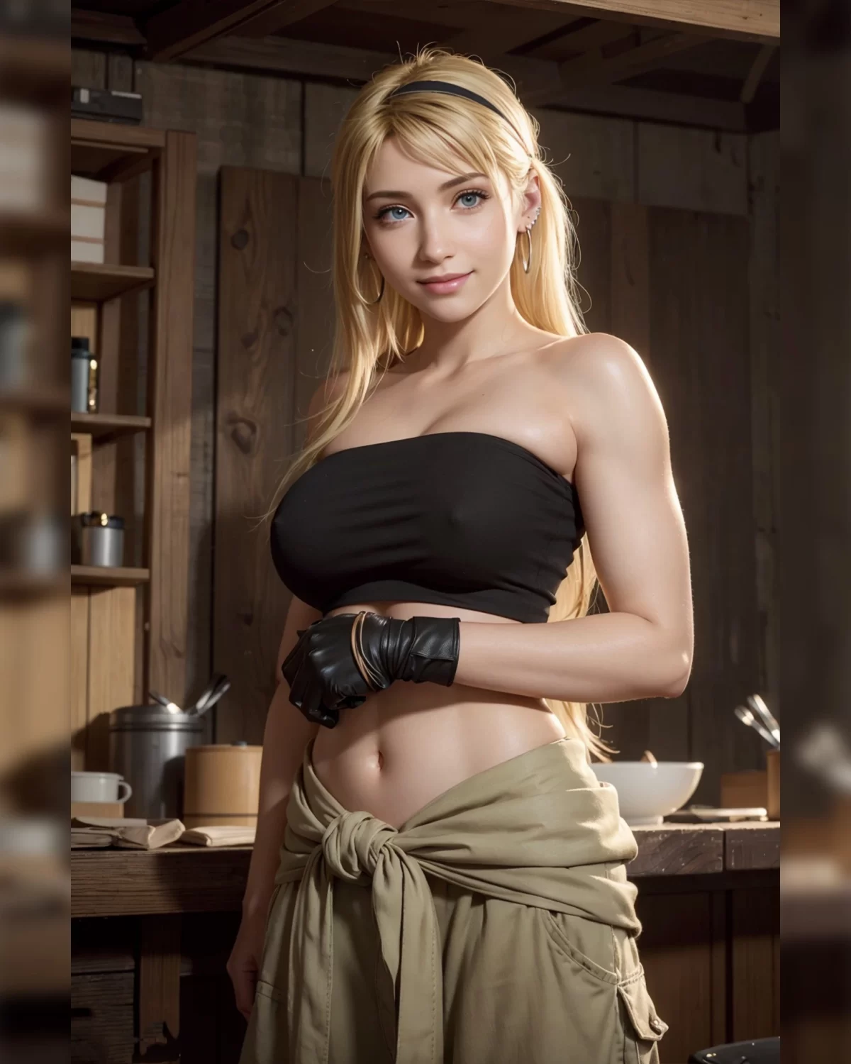 Fullmetal Alchemist Winry Rockbell Ilustracion 07