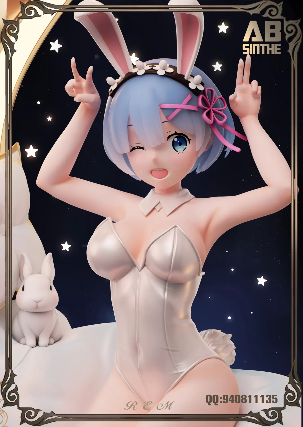 Re Zero Rem Figura H 04