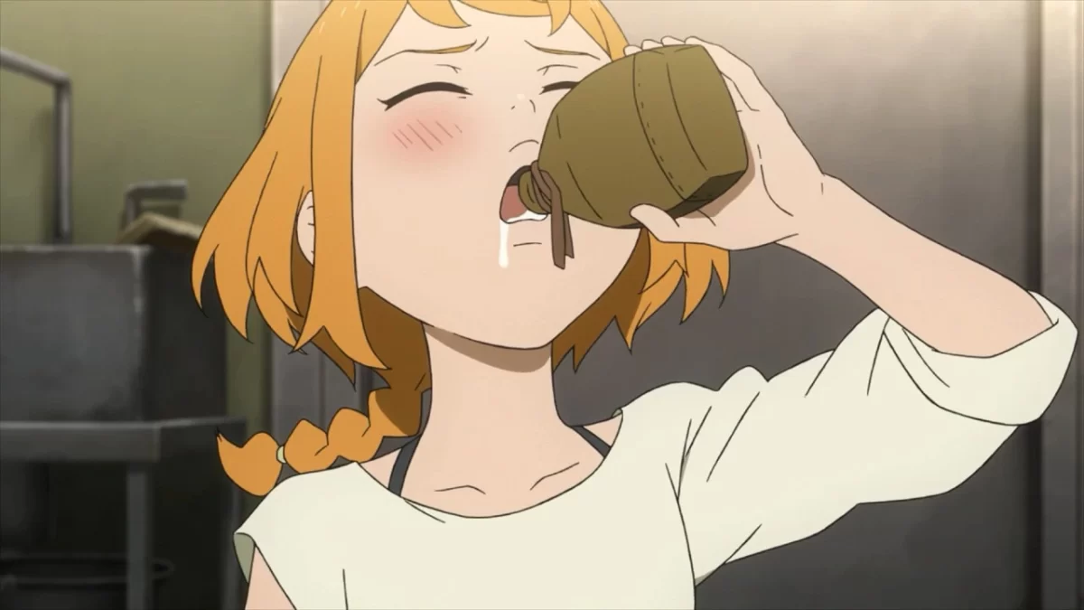 Seiyuu Alcoholica Causa Revuelo Anime Bebiendo