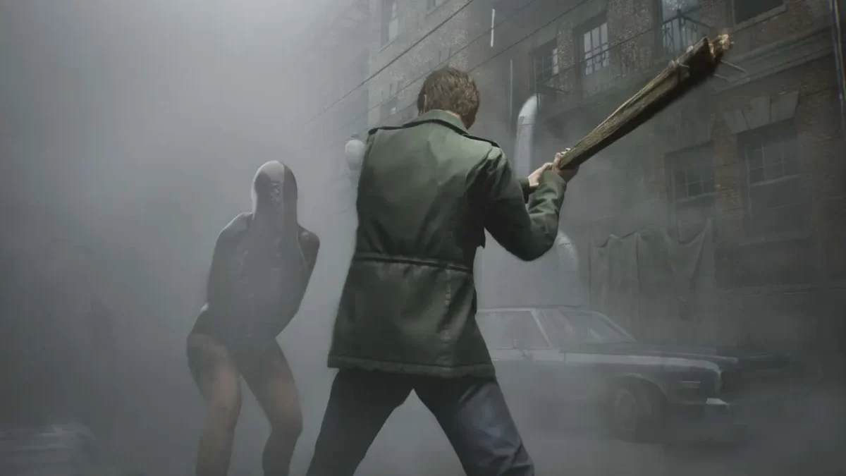 James Luchando Contra Un Monstruo En El Remake De Silent Hill 2