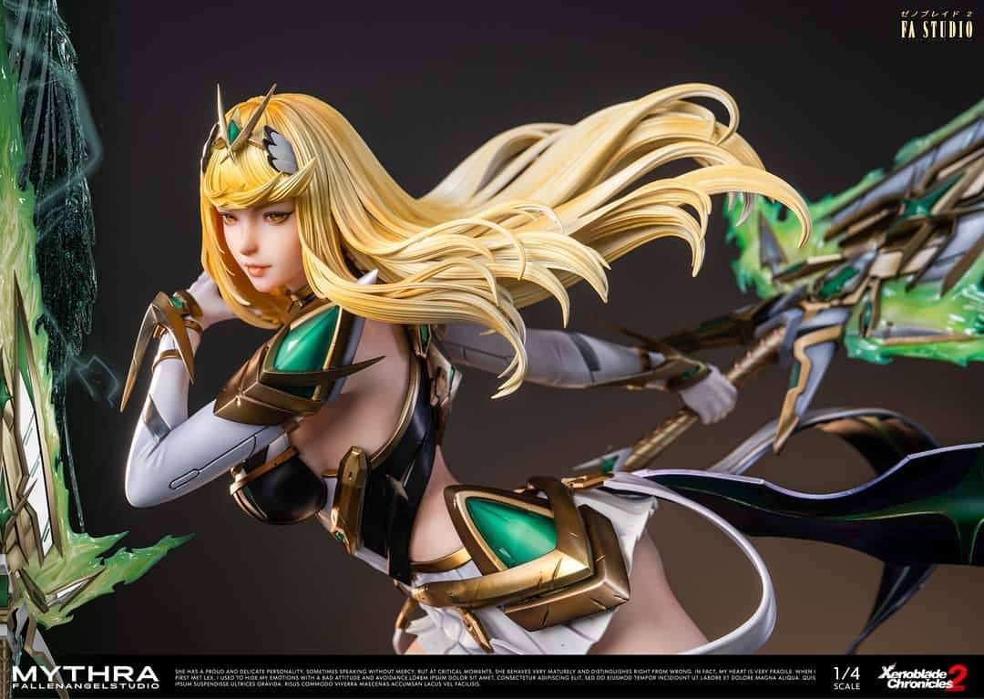 Xenoblade: Mythra Deleita A Los Fanáticos Con Nueva Figura En Bañador