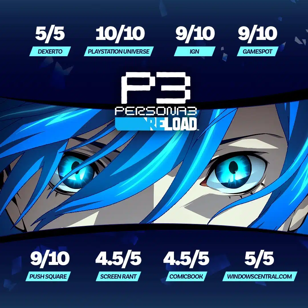 Persona 3 Reload Puntuaciones Visual 01