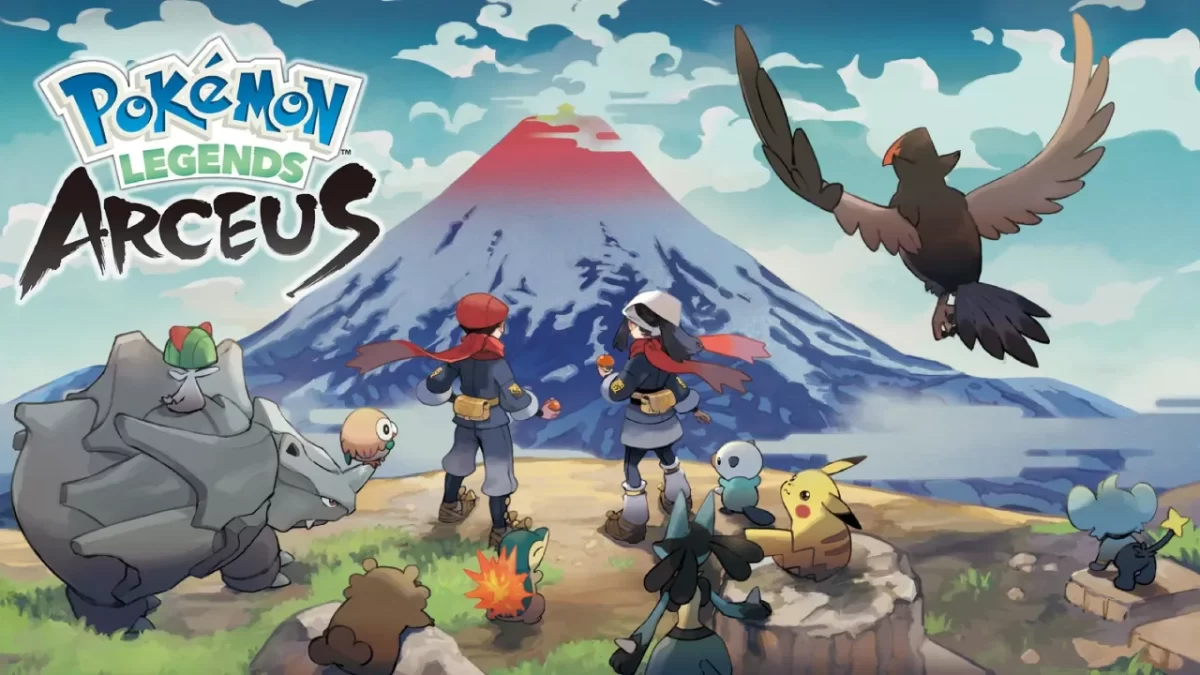 Pokémon Legends: Arceus - Portada Oficial