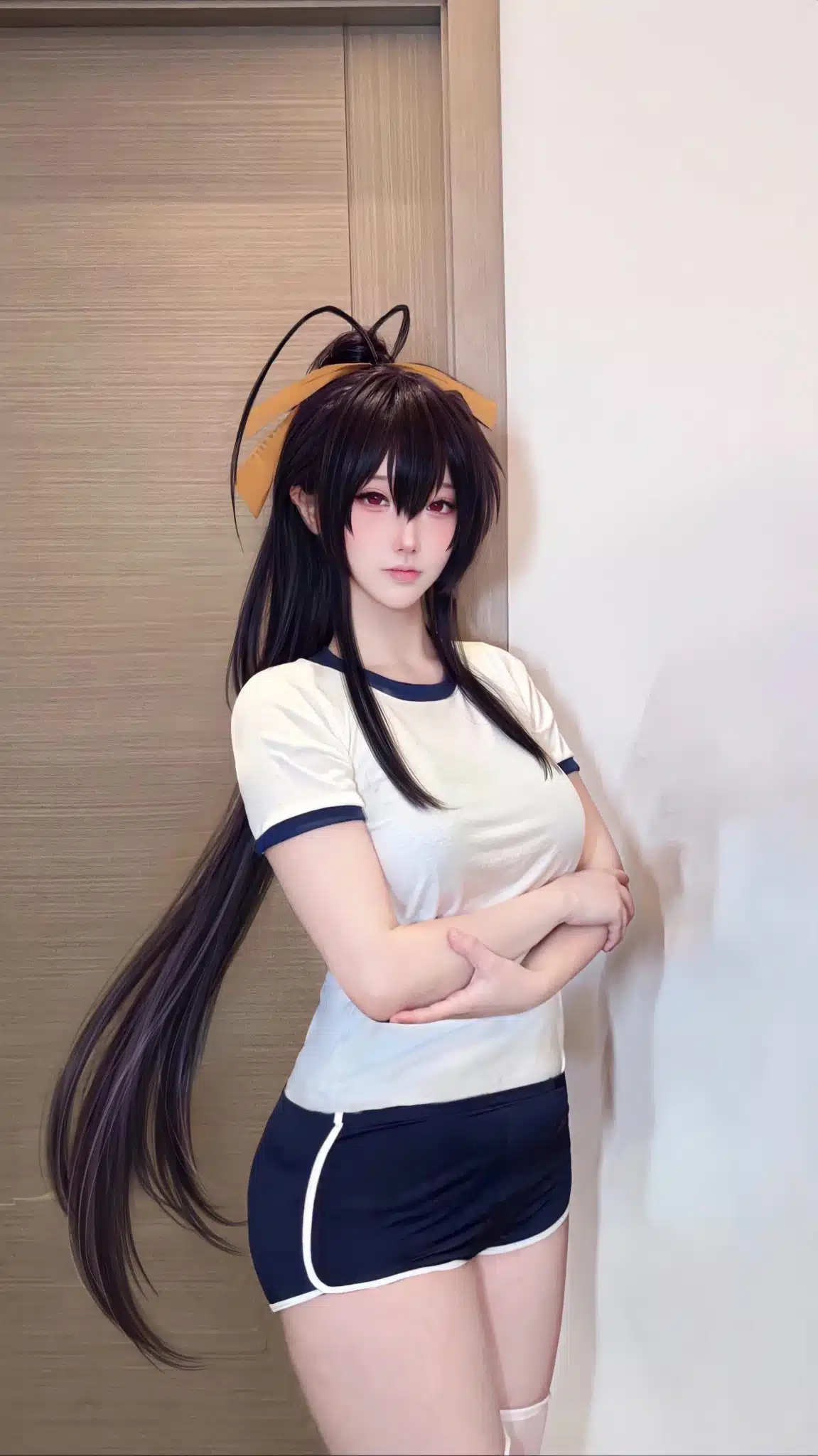 High School Dxd Akeno Cosplay Deportivo 1