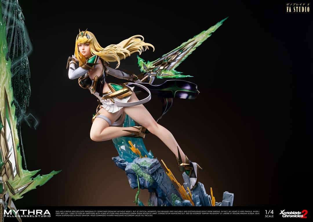 Xenoblade: Mythra Deleita A Los Fanáticos Con Nueva Figura En Bañador