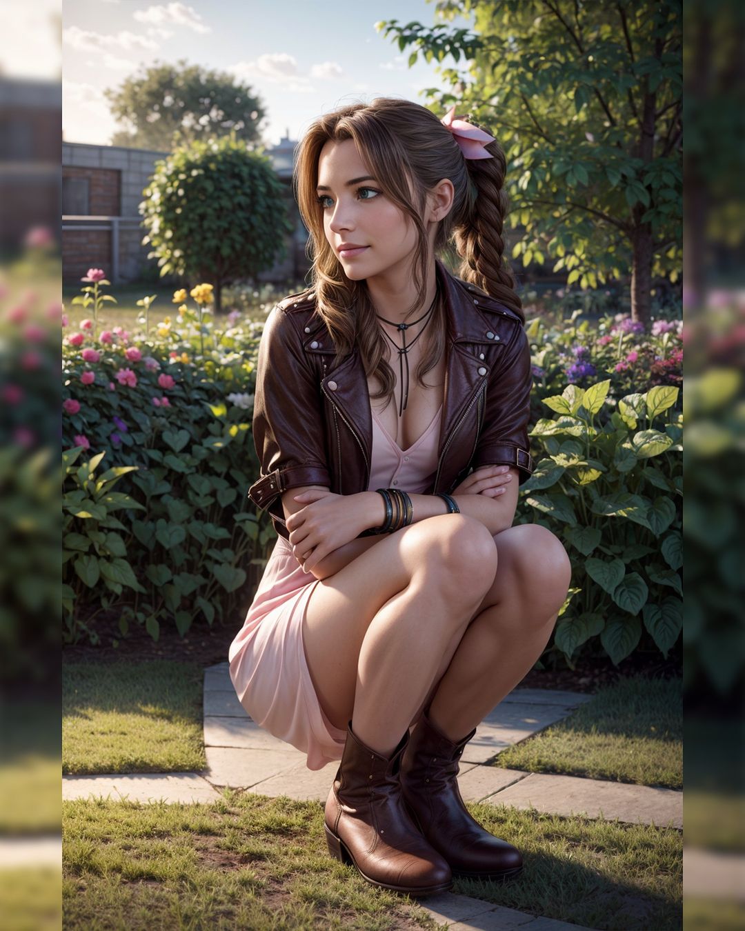 Aerith De Final Fantasy Presenta Su Versión Más Hermosa En Fanarts