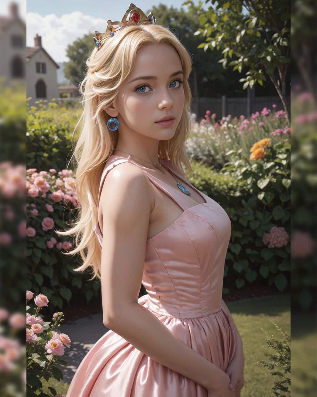 La Princesa Peach Enseña Su Belleza En Nuevas Ilustraciones Realistas