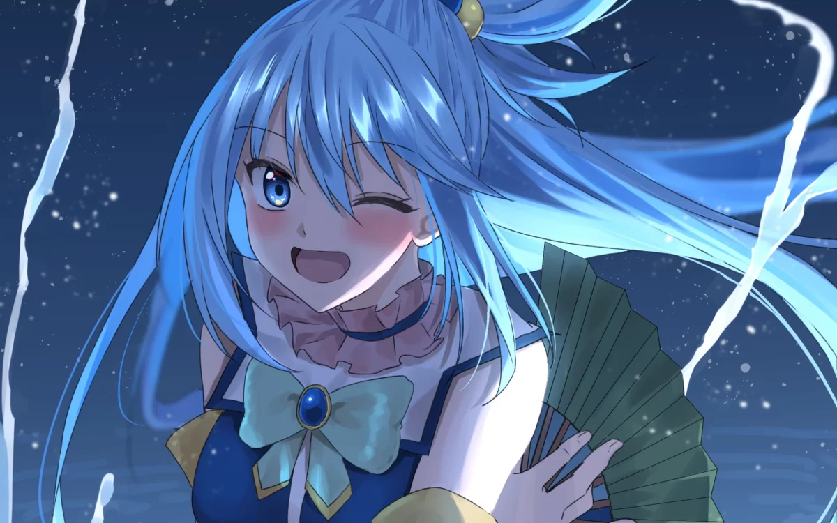 Konosuba Aqua Ilustración 0101