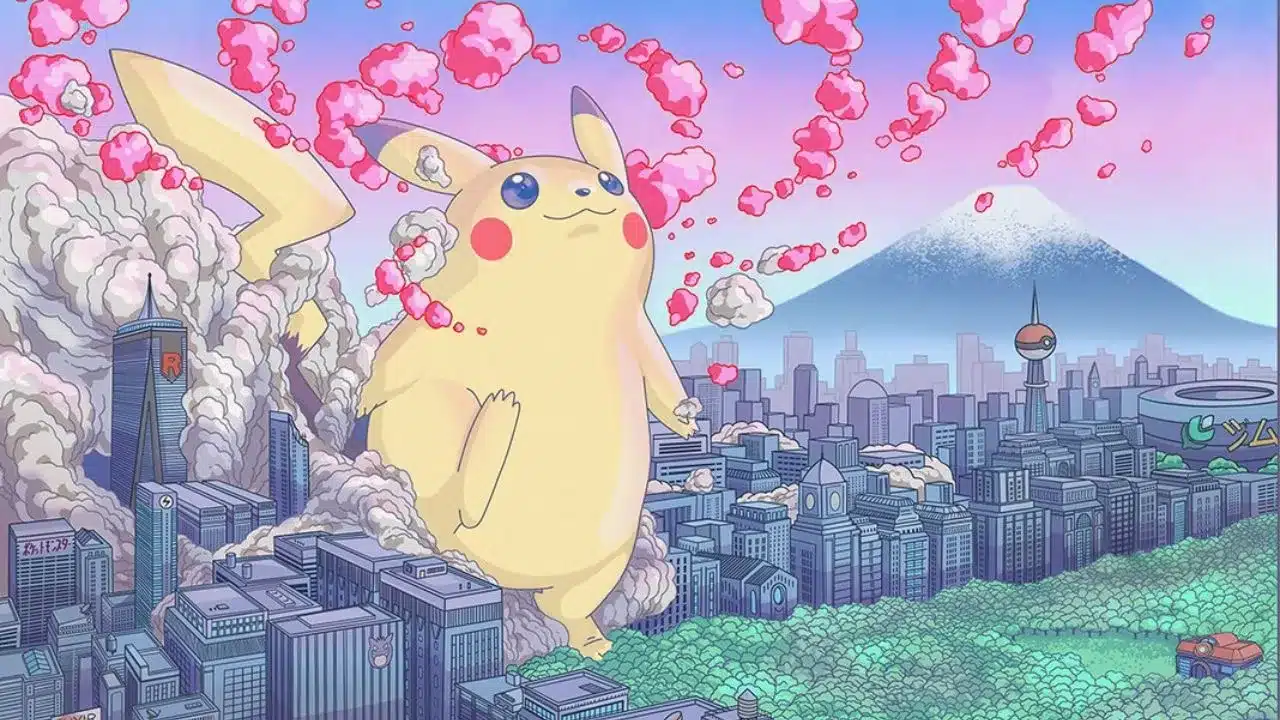 Pokémon Pikachu Godzilla King Kong