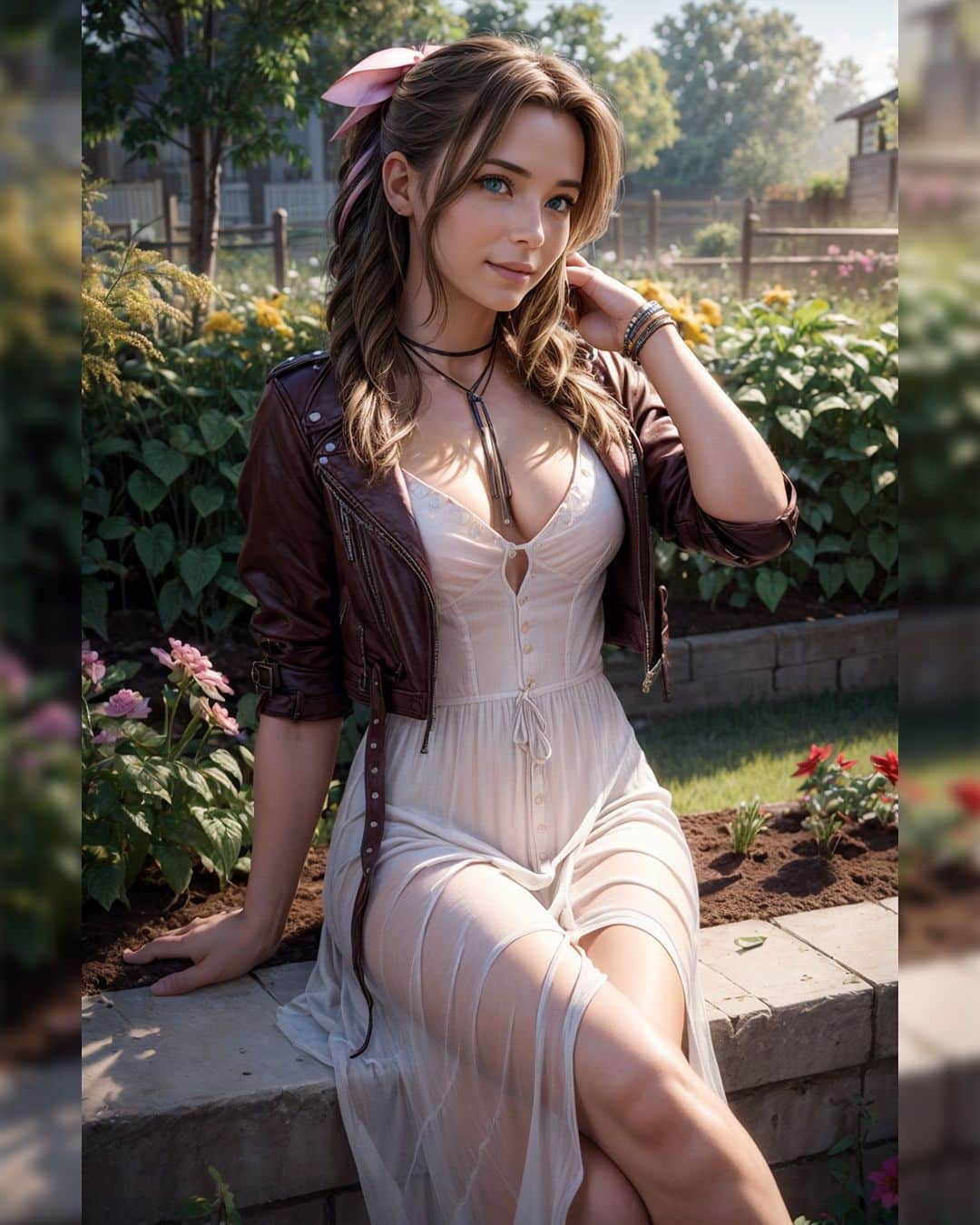 Aerith De Final Fantasy Presenta Su Versión Más Hermosa En Fanarts