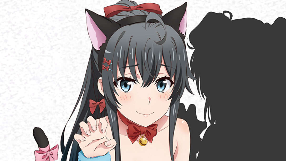 Oregairu: Yukino Deleita Como Una Hermosa Chica Gato