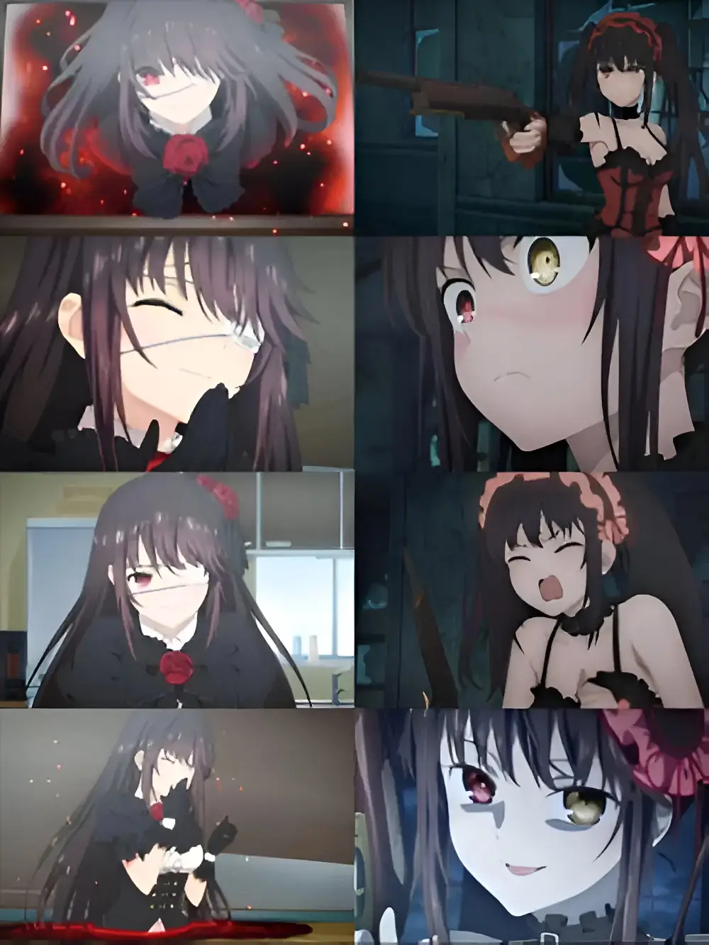 Date A Live Kurumi Animación