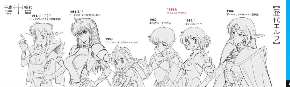 Anime Evolucion Elfas 1