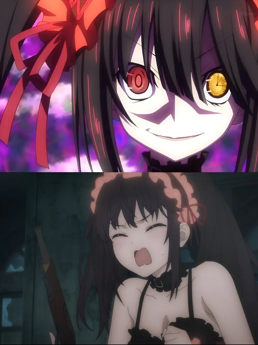 Date A Live Kurumi Animación