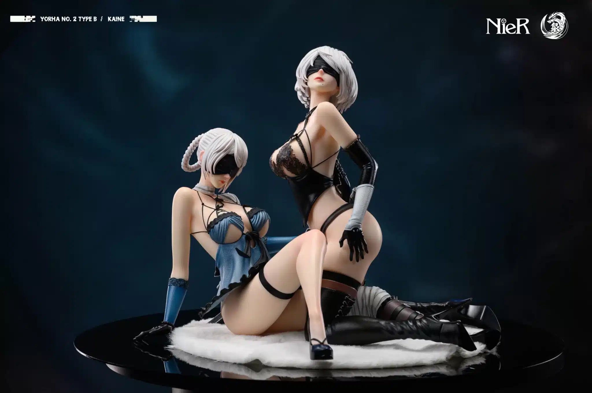 2B Y Kainé De La Saga Nier Son La Cara De Una Cautivadora Figura Doble