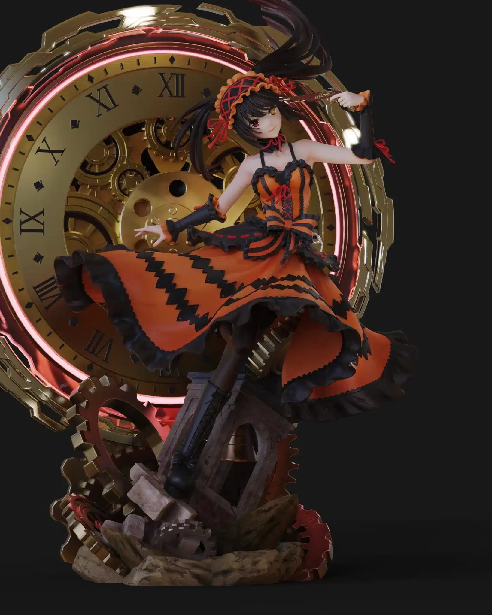 Date A Live Kurumi Tokisaki Figura Orzgk 1 Scaled