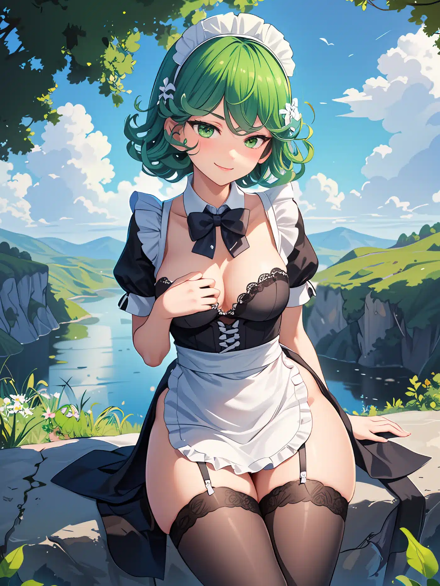 One Punch Man: Tatsumaki Enciende A Otakus En Versión Maid