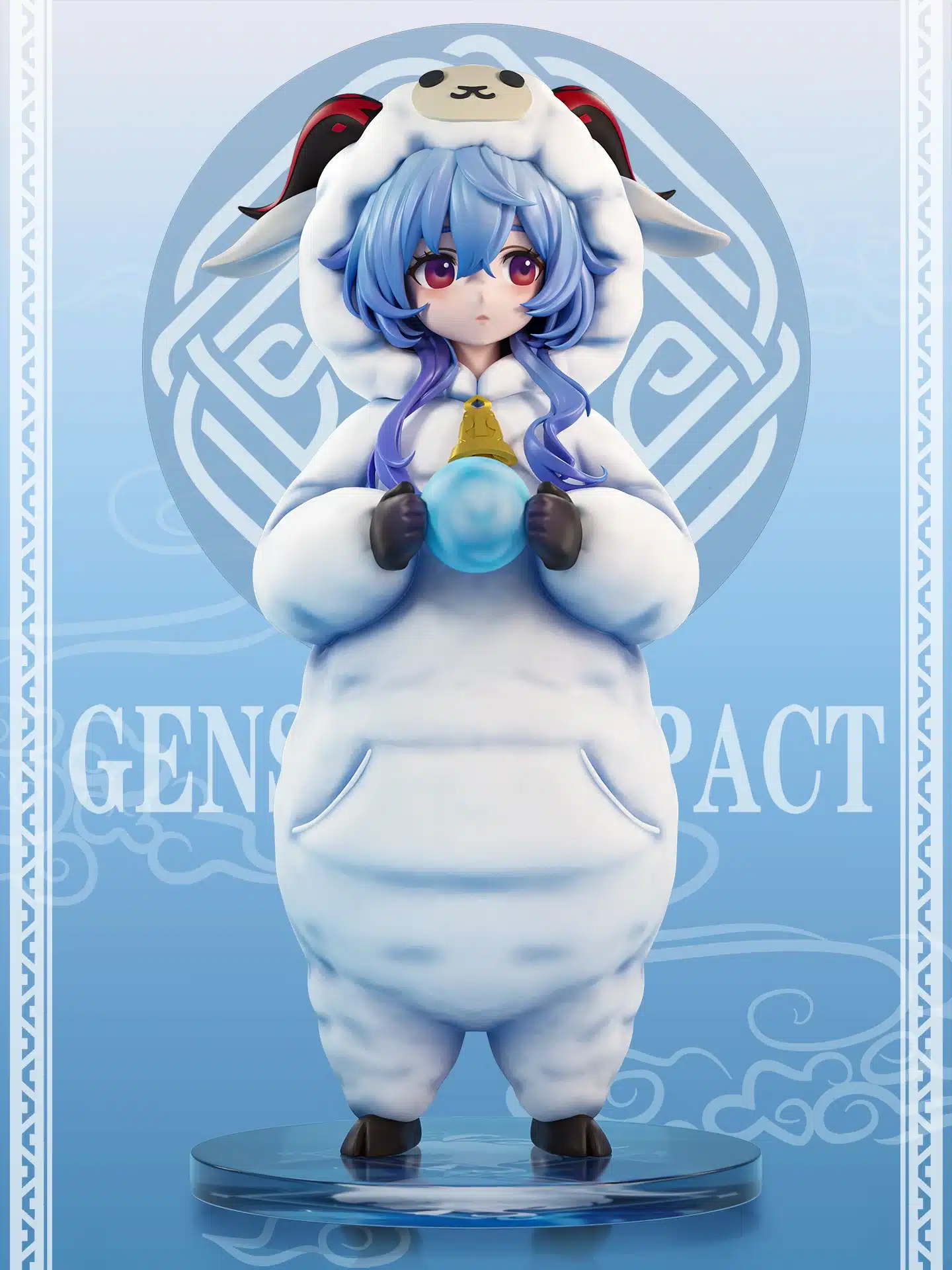 Genshin Impact: Ganyu Se Convierte En La Legendaria “Cococabra” En Fascinante Figura