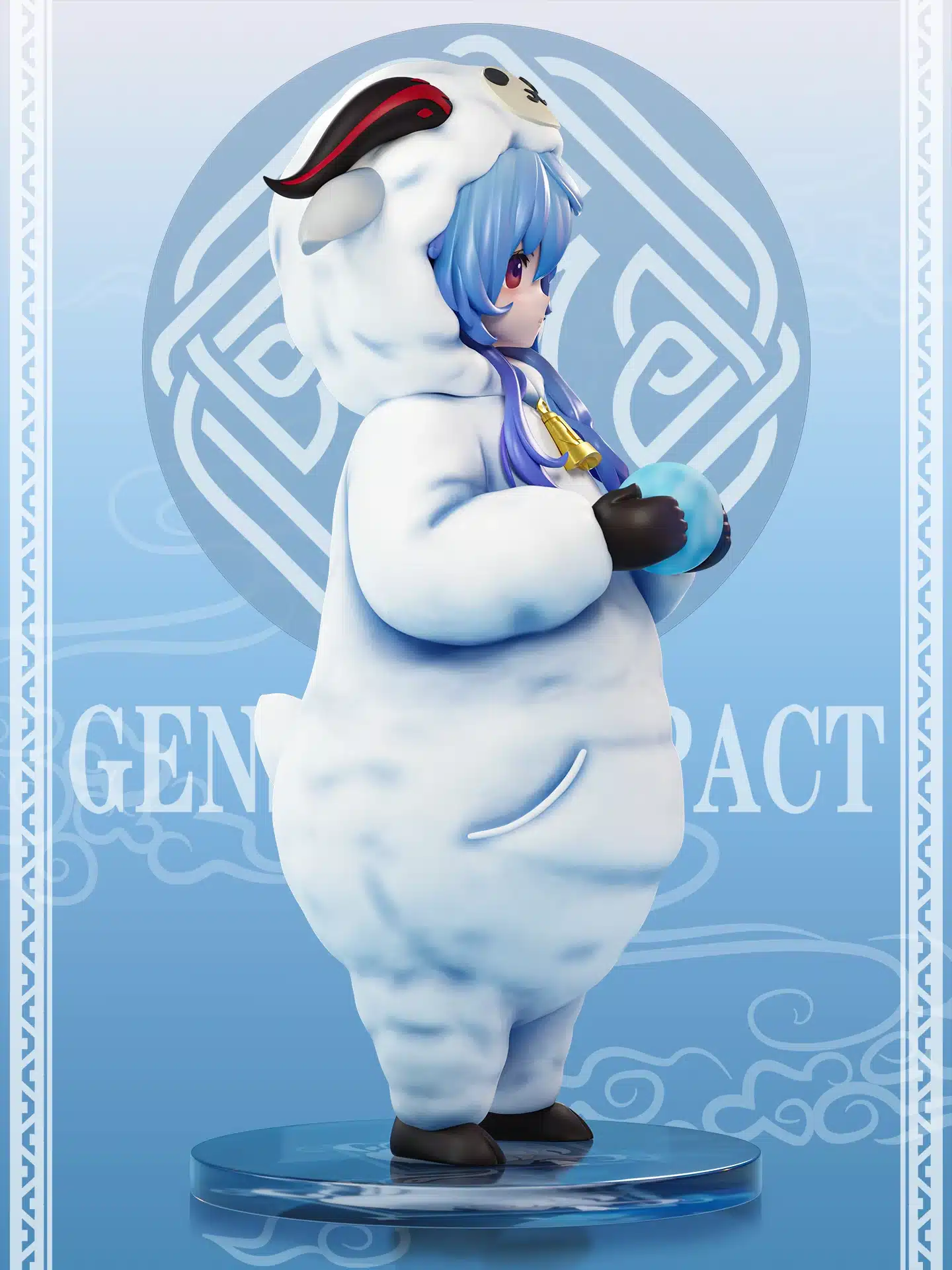 Genshin Impact: Ganyu Se Convierte En La Legendaria “Cococabra” En Fascinante Figura