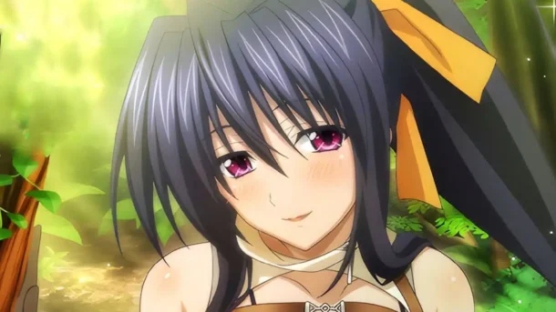 La encantadora Akeno Himejima de High School DxD llega en sensual figura