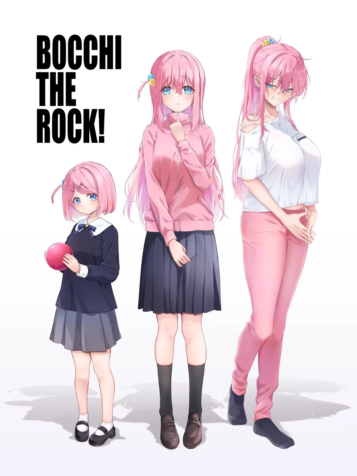 Bocchi the Rock! imagen nina adolescente adulta