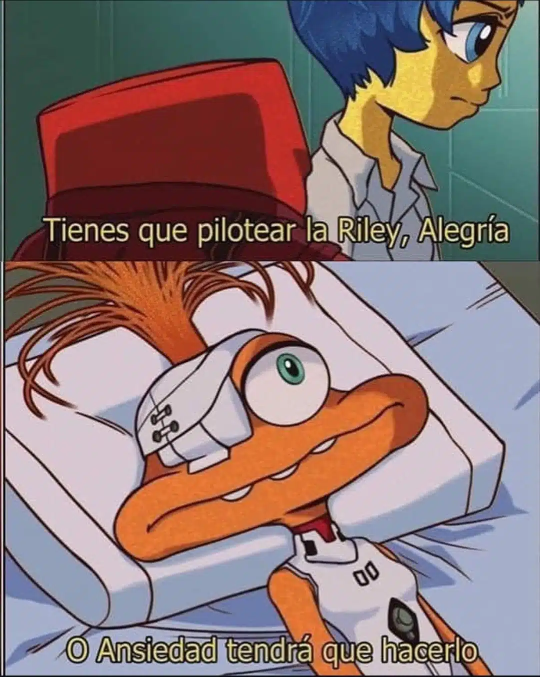 Intensamente 2 Y Evangelion Meme 0101