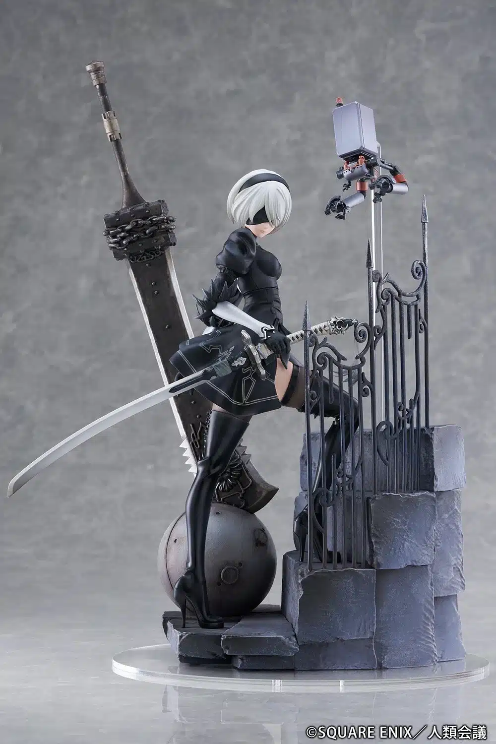 La Cautivadora 2B De Nier: Automata Estrena Asombrosa Figura Repleta De Detalles